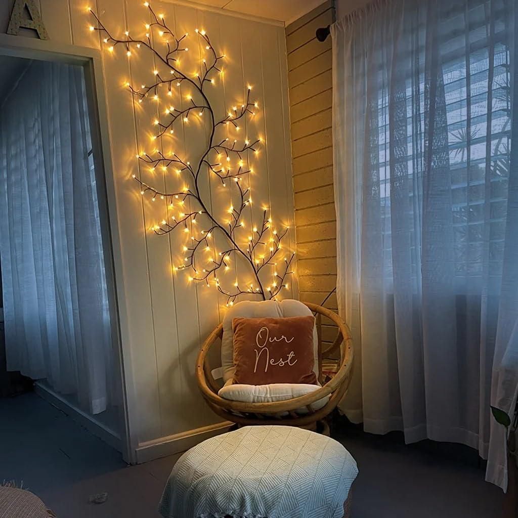 Tree Branch LED Lights – Elegant & Flexible Wall Decor