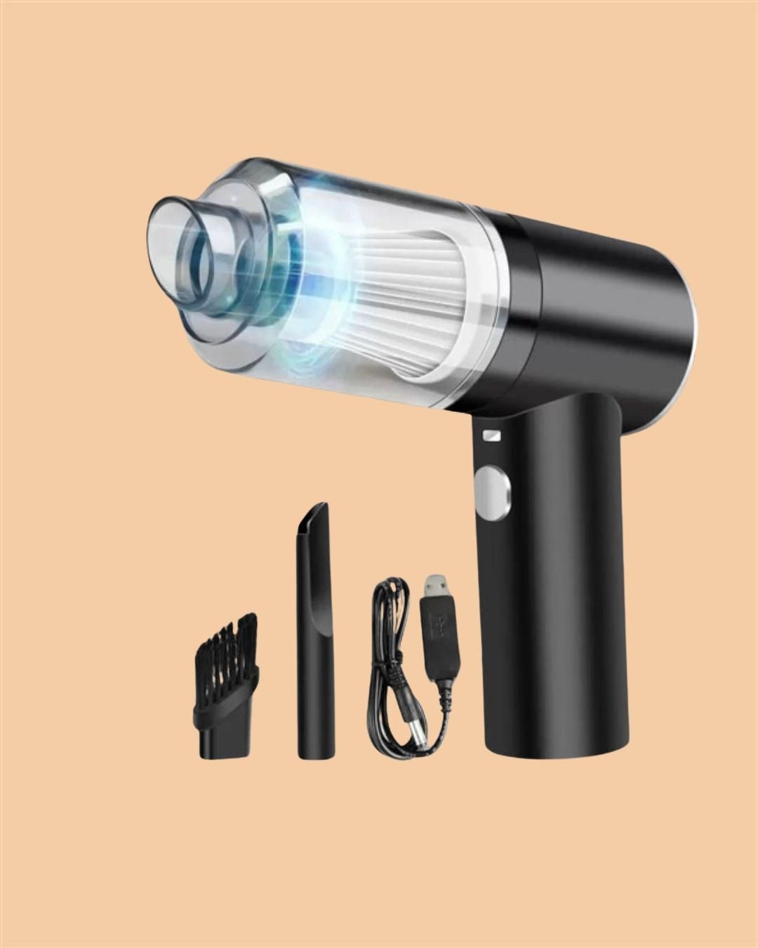 Portable Wireless Vacuum Suction Cleaner and Air Duster