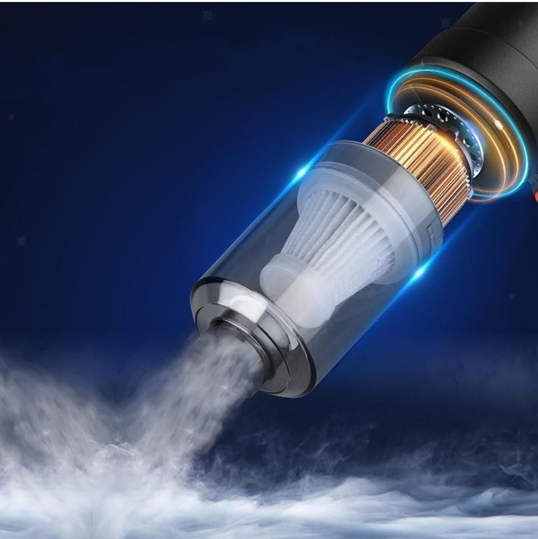Portable Wireless Vacuum Suction Cleaner and Air Duster