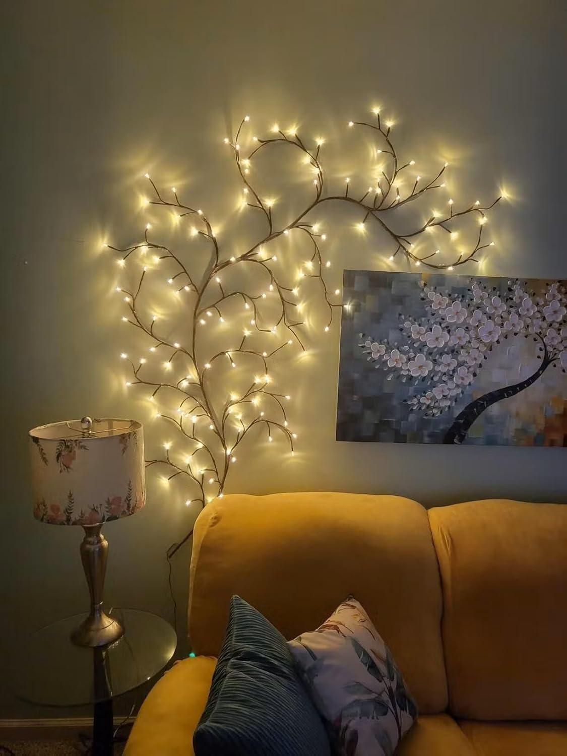 Tree Branch LED Lights – Elegant & Flexible Wall Decor