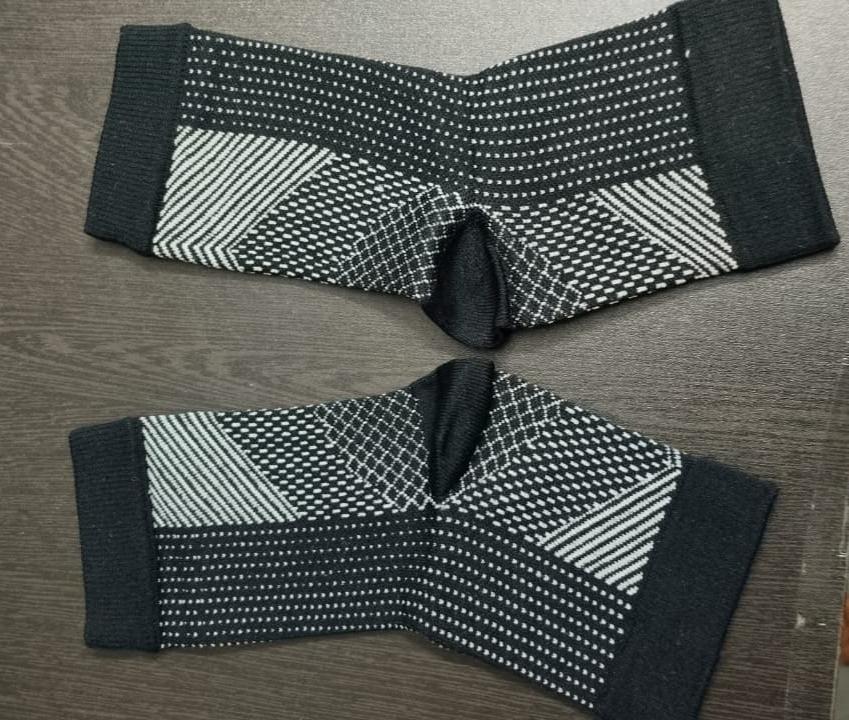 Swelling Arch Heel Socks yoga sport protect socks (Pack of 2 Pair)