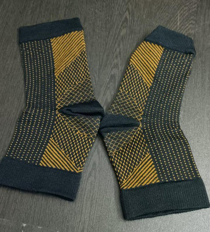 Swelling Arch Heel Socks yoga sport protect socks (Pack of 2 Pair)