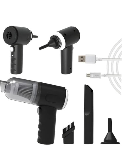 Portable Wireless Vacuum Suction Cleaner and Air Duster