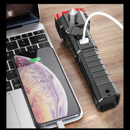 Multifunctional Work Portable Hammer LED Flashlight