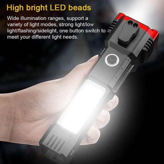Multifunctional Work Portable Hammer LED Flashlight