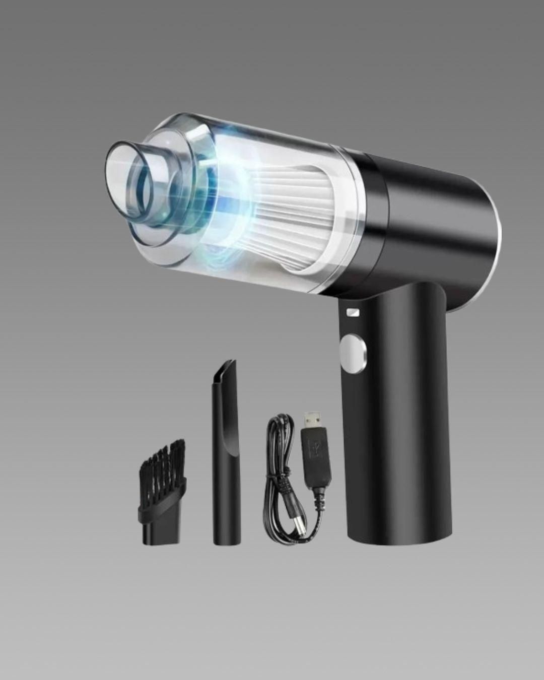 Portable Wireless Vacuum Suction Cleaner and Air Duster