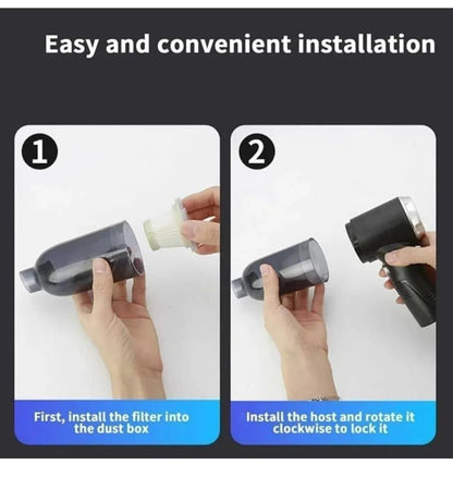 Portable Wireless Vacuum Suction Cleaner and Air Duster